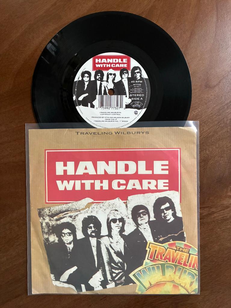 Traveling Wilburys - Handle with care, Ophalen of Verzenden