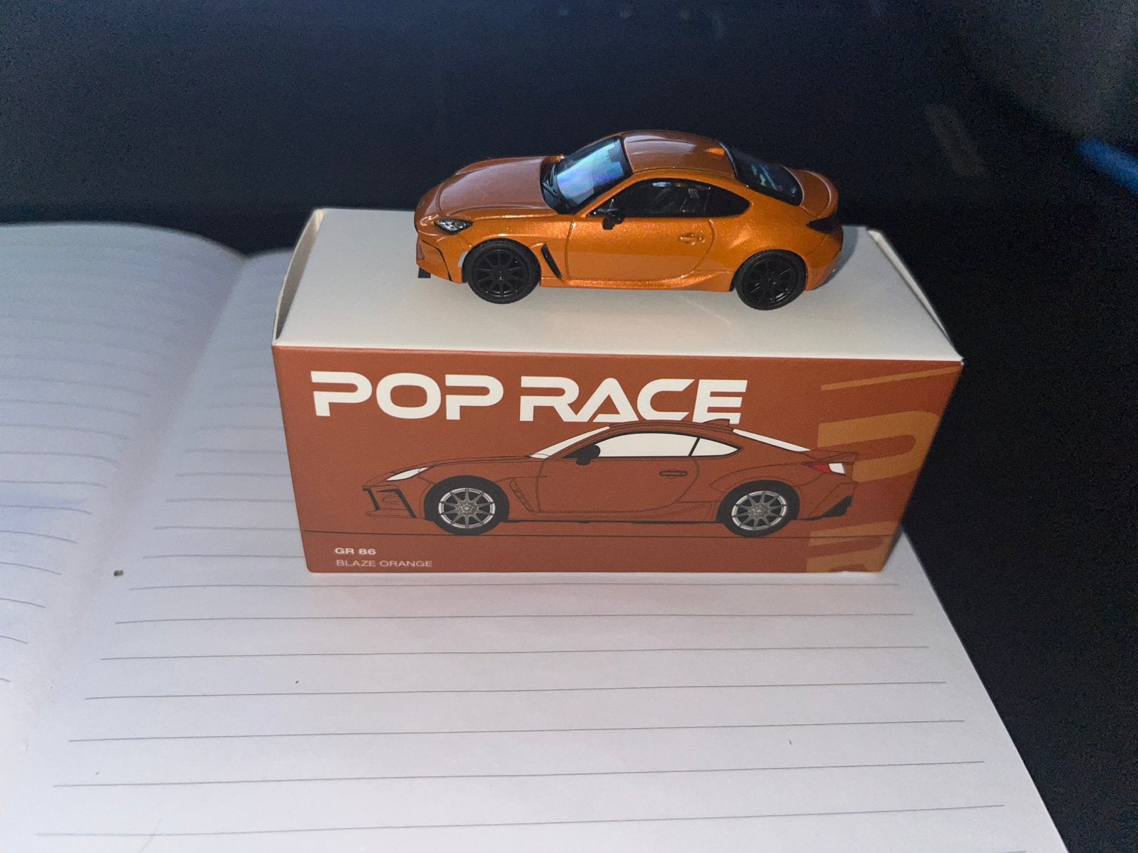 Pop Race Toyota GR86, Verzenden, Zo goed als nieuw, Auto