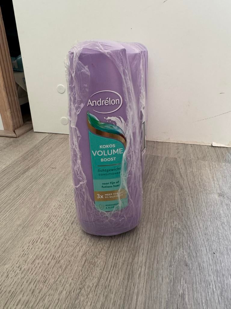 Andrélon Kokos Volume Boost Conditioner 6x 200ml, Ophalen of Verzenden, Nieuw, Bad & Douche