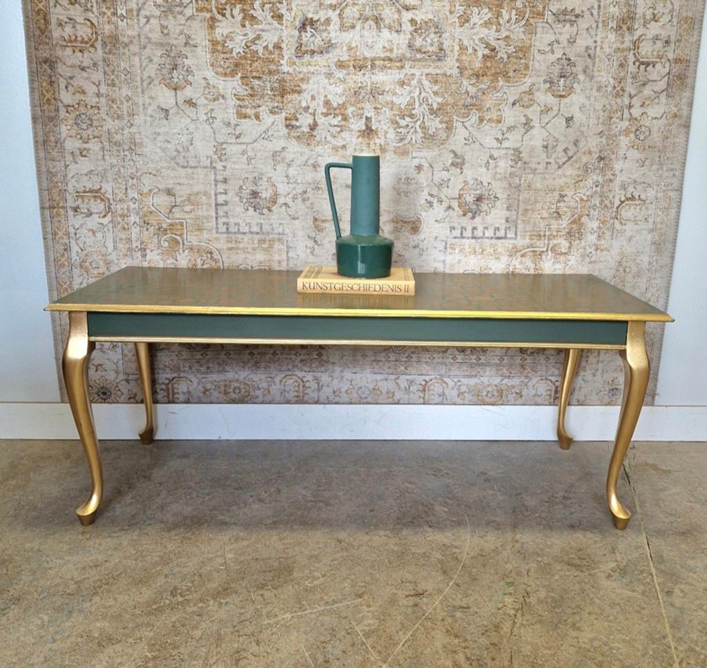Oosterse stijl salontafel/ vintage tafel, Antiek en Kunst, Antiek | Meubels | Tafels, Ophalen of Verzenden