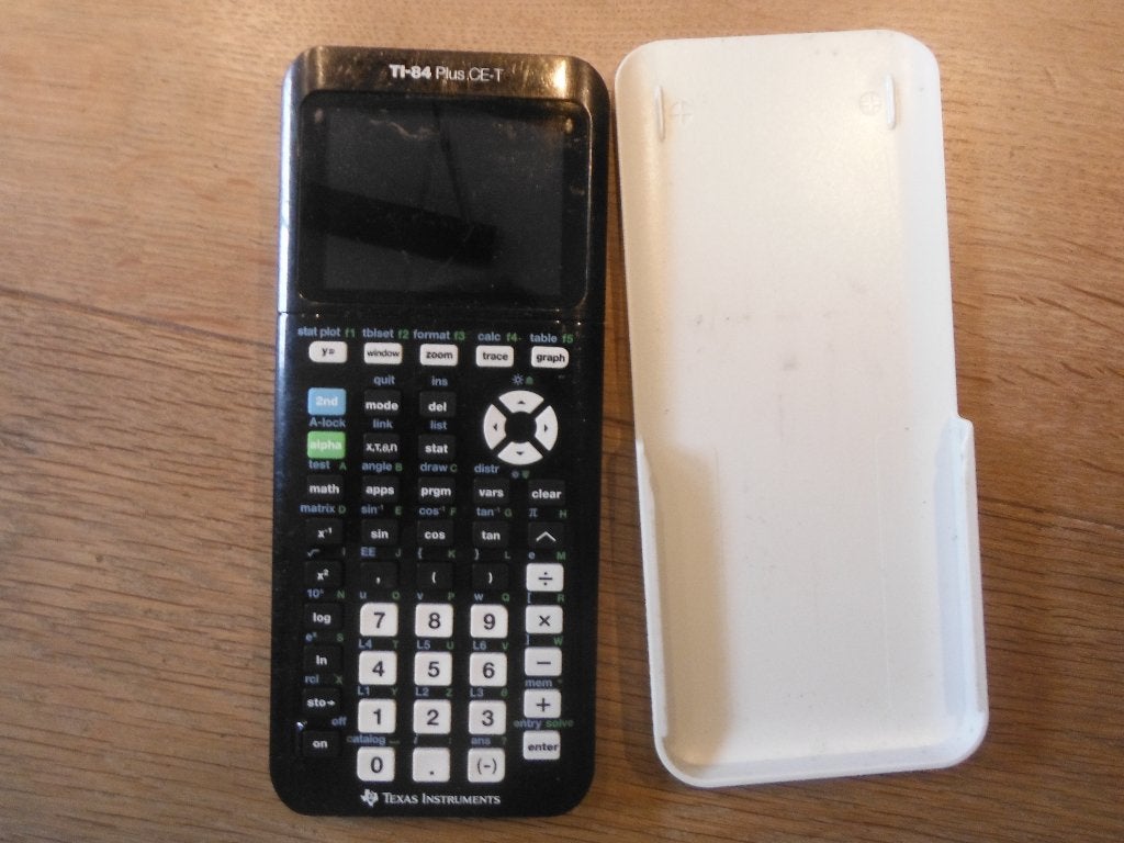 Texas Instruments Rekenmachine TI-84 plus CE-T, Diversen, Verzenden, Grafische rekenmachine, Zo goed als nieuw