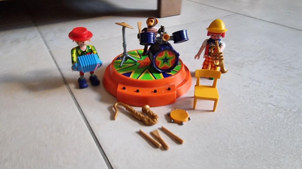 playmobile circus orkest met muziek 4231, Ophalen of Verzenden, Zo goed als nieuw, Complete set