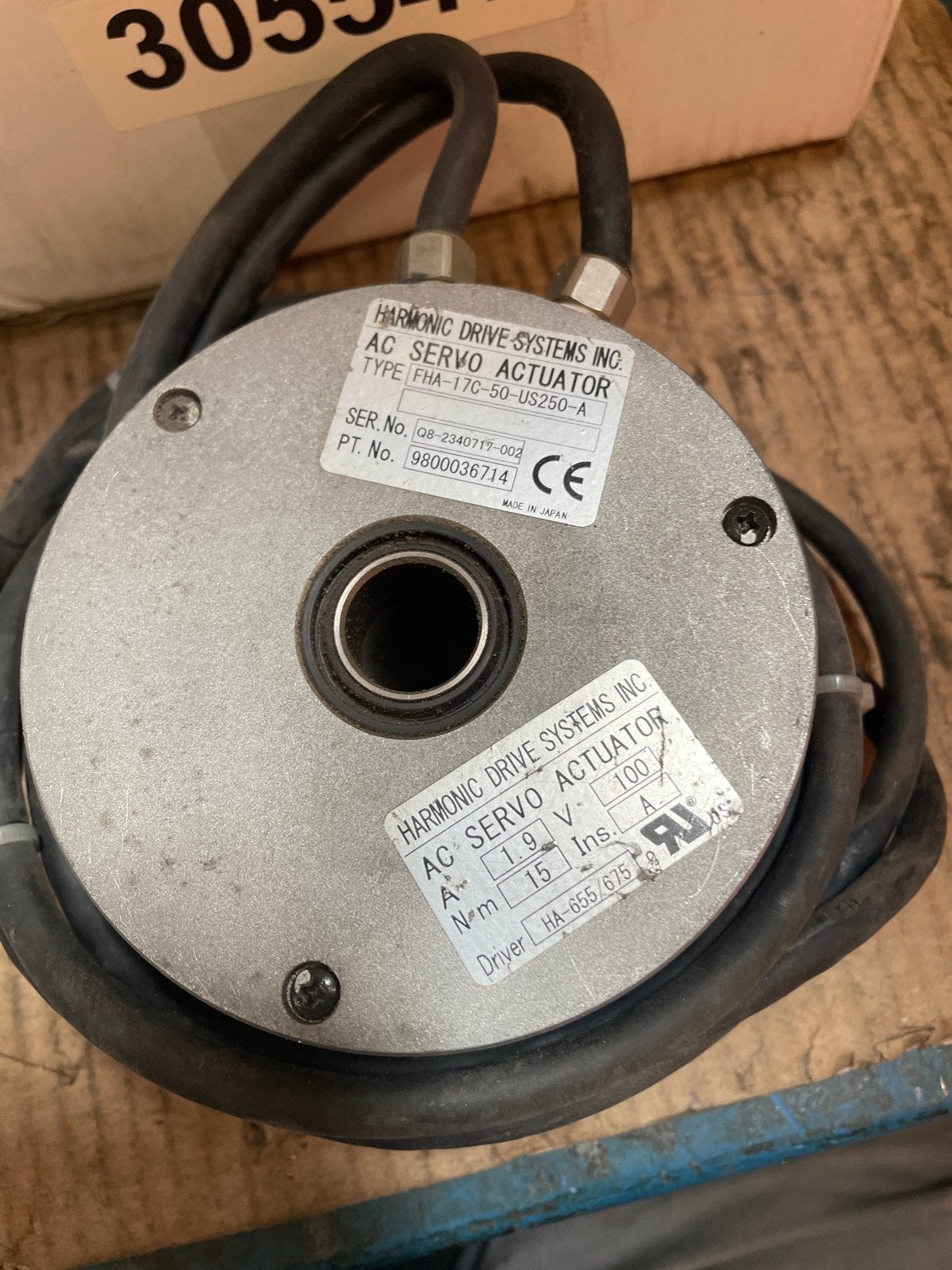Harmonic Drive AC Servo Actuator FHA-17C-50-US250-A, Ophalen, Nieuw