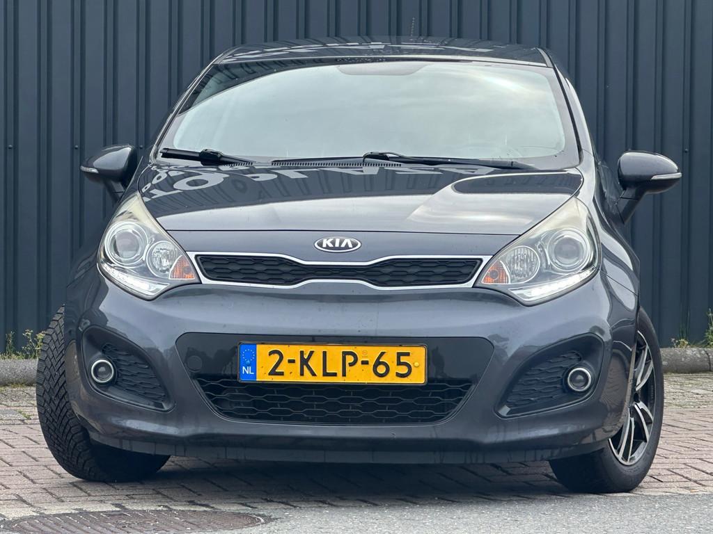 Kia Rio 1.2 CVVT Plus Pack, Auto's, Kia, Euro 5, Zwart, 4 cilinders, Origineel Nederlands