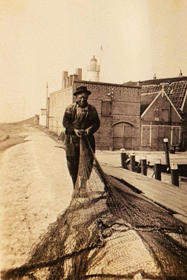 Urk, Foto, Ophalen of Verzenden, Zo goed als nieuw, Voor 1940