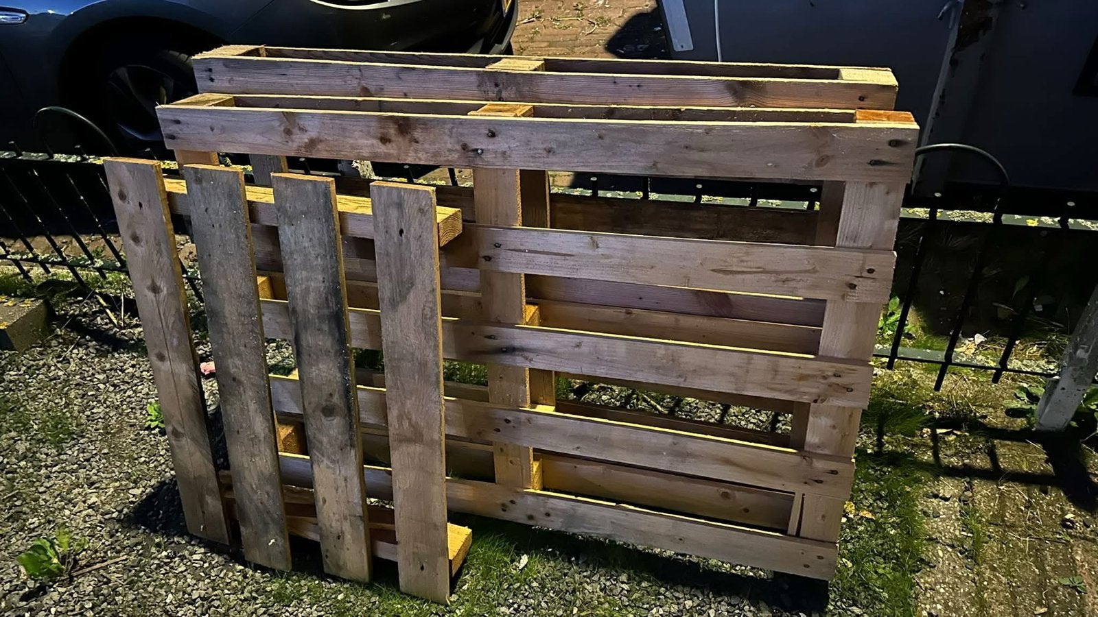 Houten Pallets - Ideaal voor decoratie of transport, Ophalen, Gebruikt
