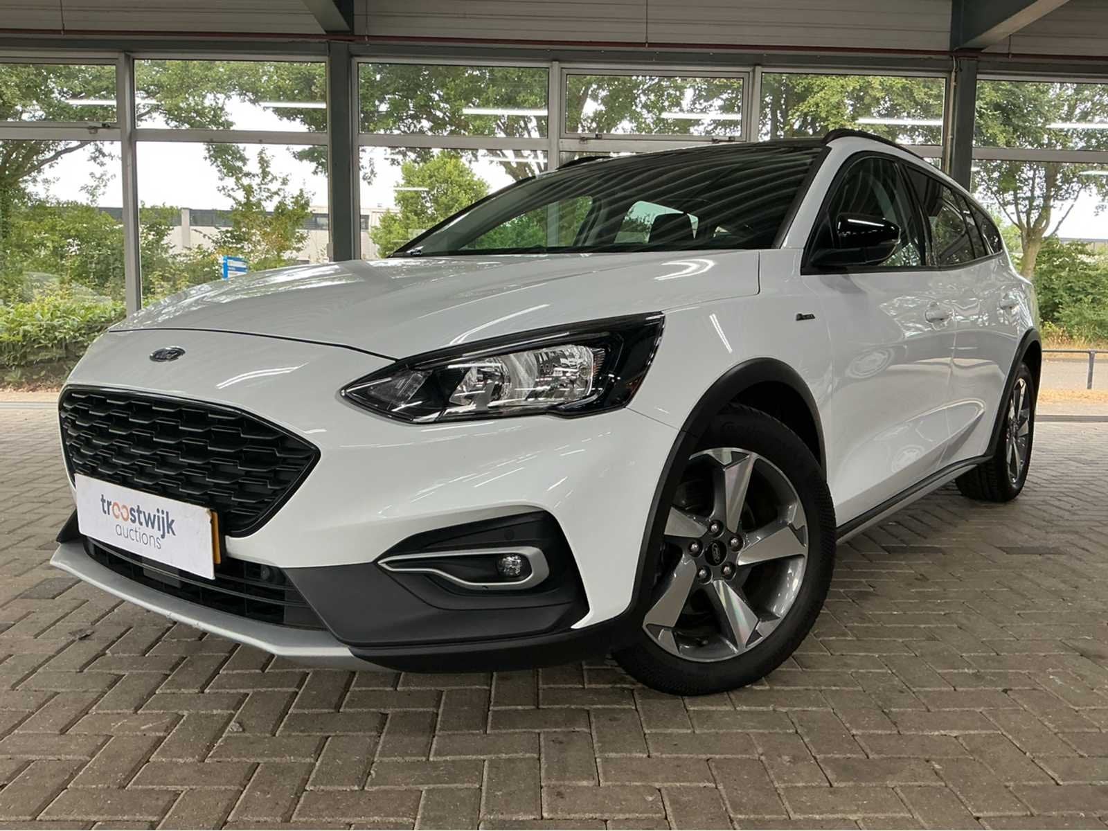 Ford - 2019 - Focus Wagon - 1.5 EcoB. Active Bns - Marge Aut, Auto's, Ford, Gebruikt, Euro 6, Wit, Origineel Nederlands