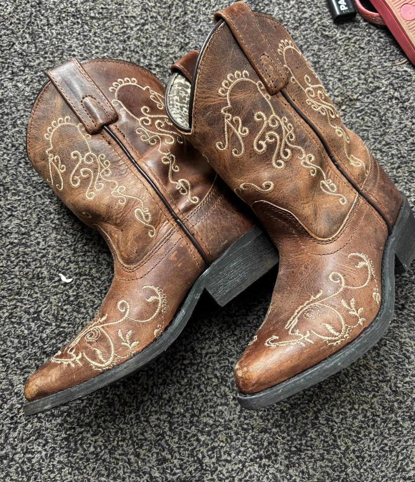 Cowboy Laarzen Maat 28, Ophalen of Verzenden, Zo goed als nieuw, Bruin, Boots