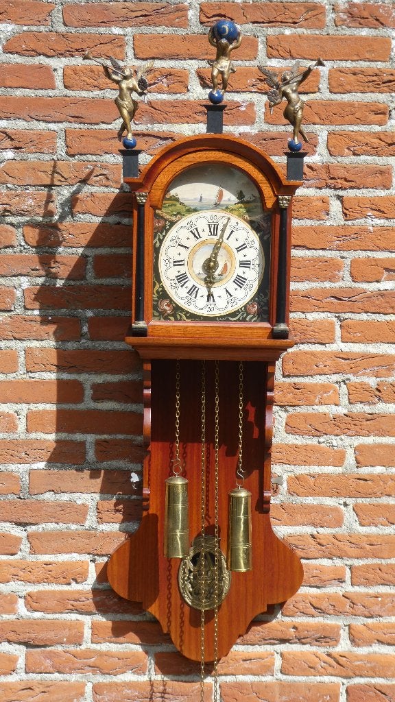 Friese staartklok, Ophalen