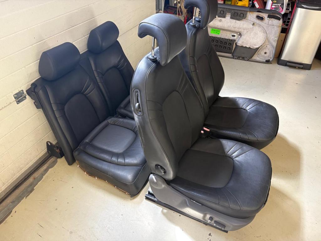 Saab 9-3 OG Aero cabrio interieur elektrisch verstelbaar, Auto-onderdelen, Interieur en Bekleding, Ophalen, Gebruikt, Saab