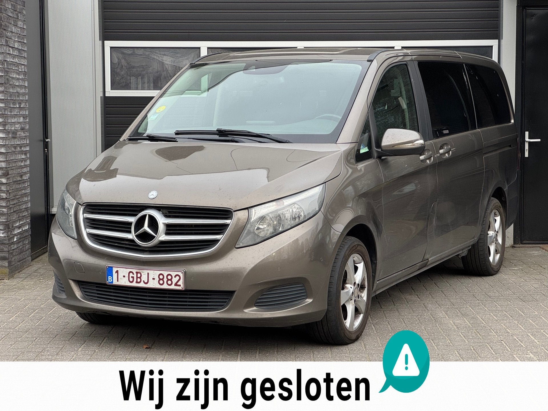 Mercedes-Benz V-klasse 220 CDI Lang Avantgarde Navi, Camera, Auto's, Bestelauto's, Achterwielaandrijving, Gebruikt, 2272 kg, Bedrijf