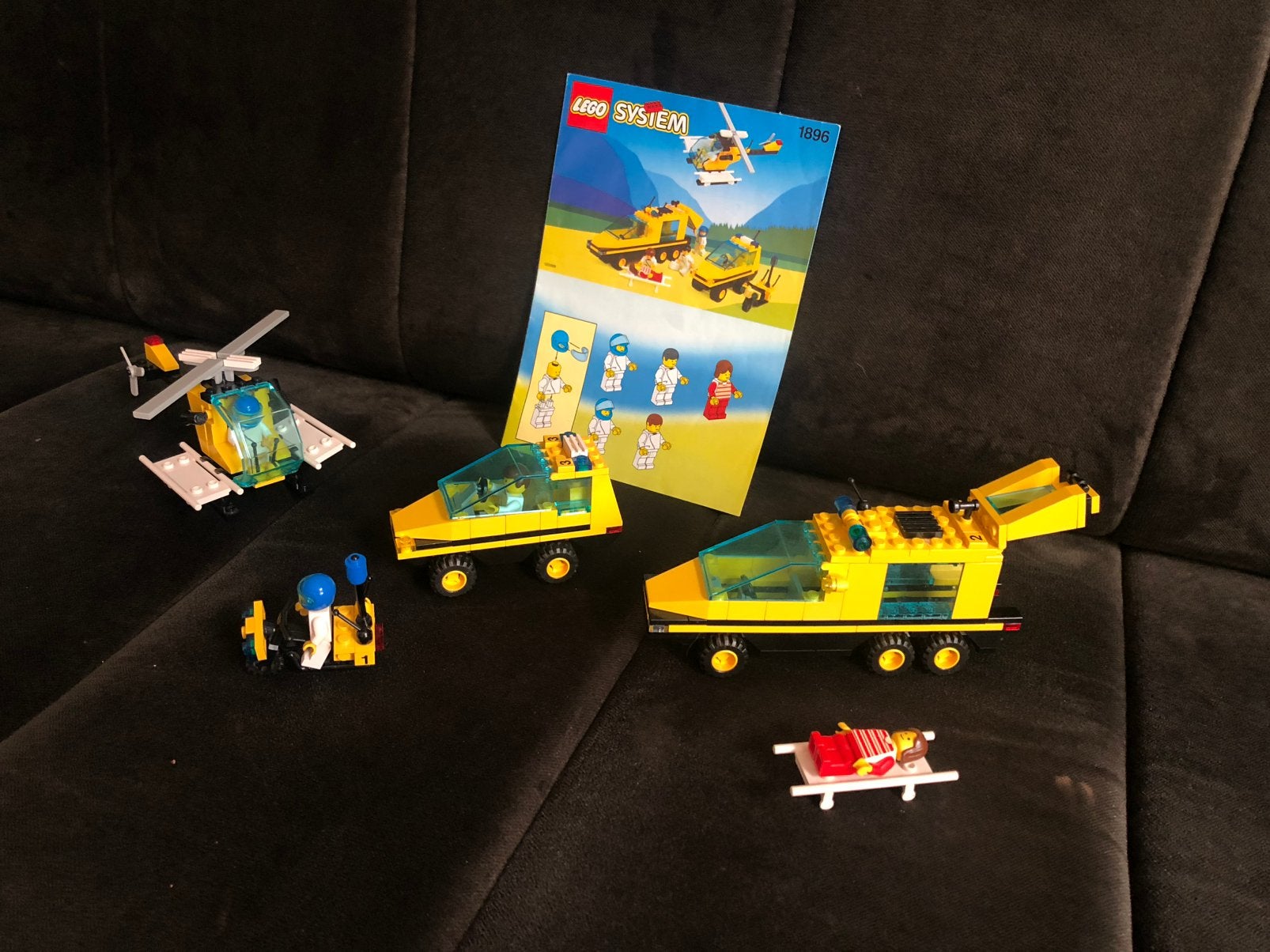 Lego nr. 1896. Trauma team uit 1992, Gebruikt, Lego, Ophalen of Verzenden, Complete set