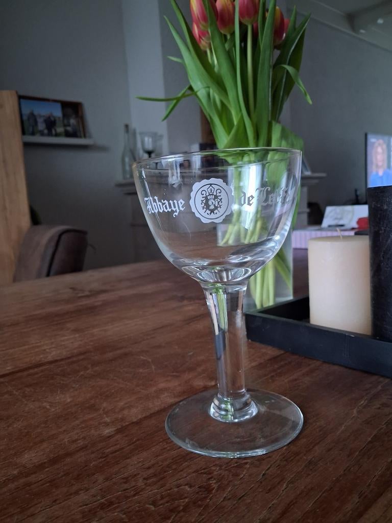 Oud Abbaye de Leffe glas, Verzamelen, Ophalen of Verzenden, Zo goed als nieuw