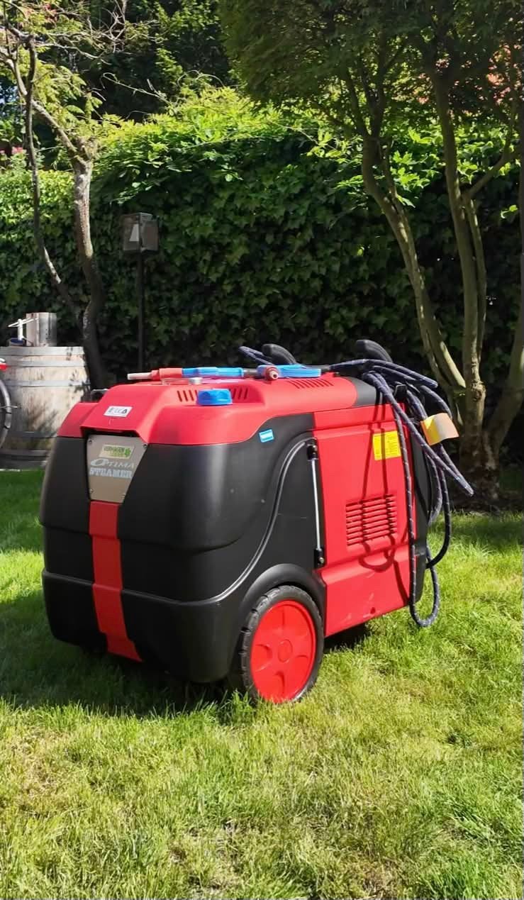 Optima XD Stoomreiniger - Diesel - Netjes - Incl. 2 Slangen, Ophalen of Verzenden, Gebruikt, Overige typen