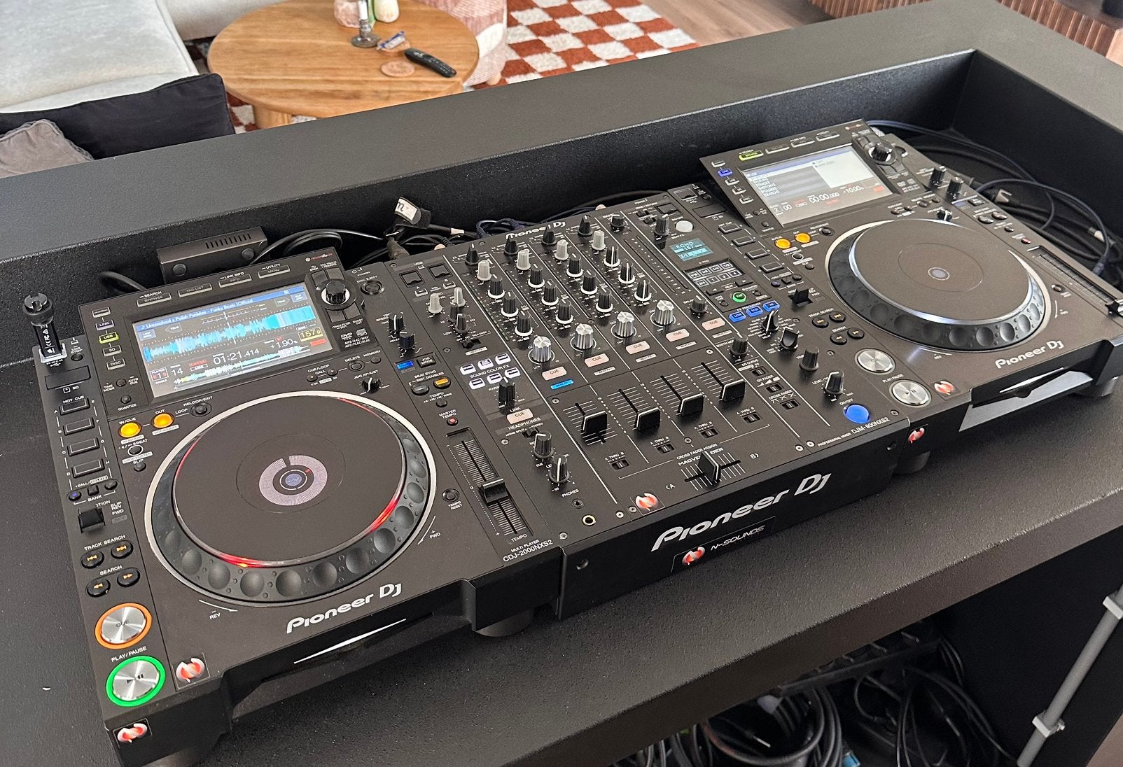 2x Pioneer CDJ-2000NXS2 + Flightcases | Topstaat |, Muziek en Instrumenten, Dj-sets en Draaitafels, Ophalen, Zo goed als nieuw