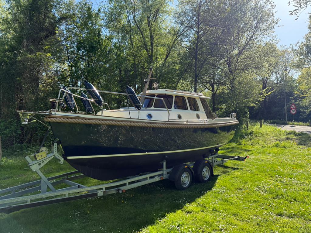 Haber 660M Motorboot Sloep met Vetus Diesel uit 2003!, Ophalen, 16 pk, 70 cm, Diesel