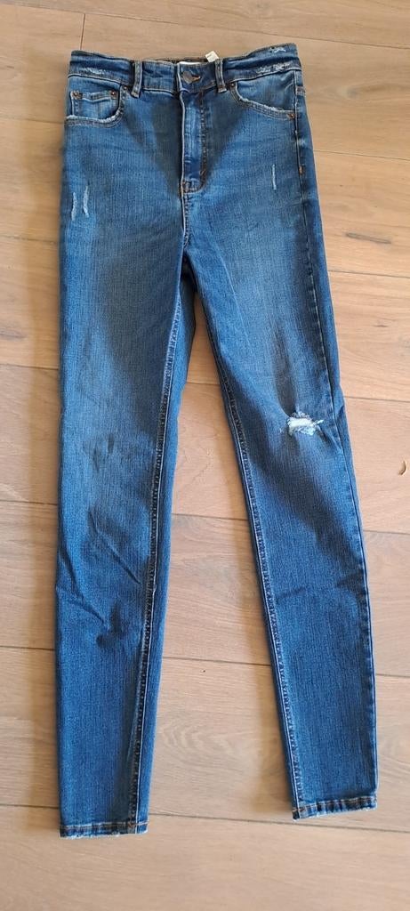 Pull&Bear skinny jeans, maat 36, nieuw, Blauw, Nieuw, Ophalen of Verzenden, W28 - W29 (confectie 36)
