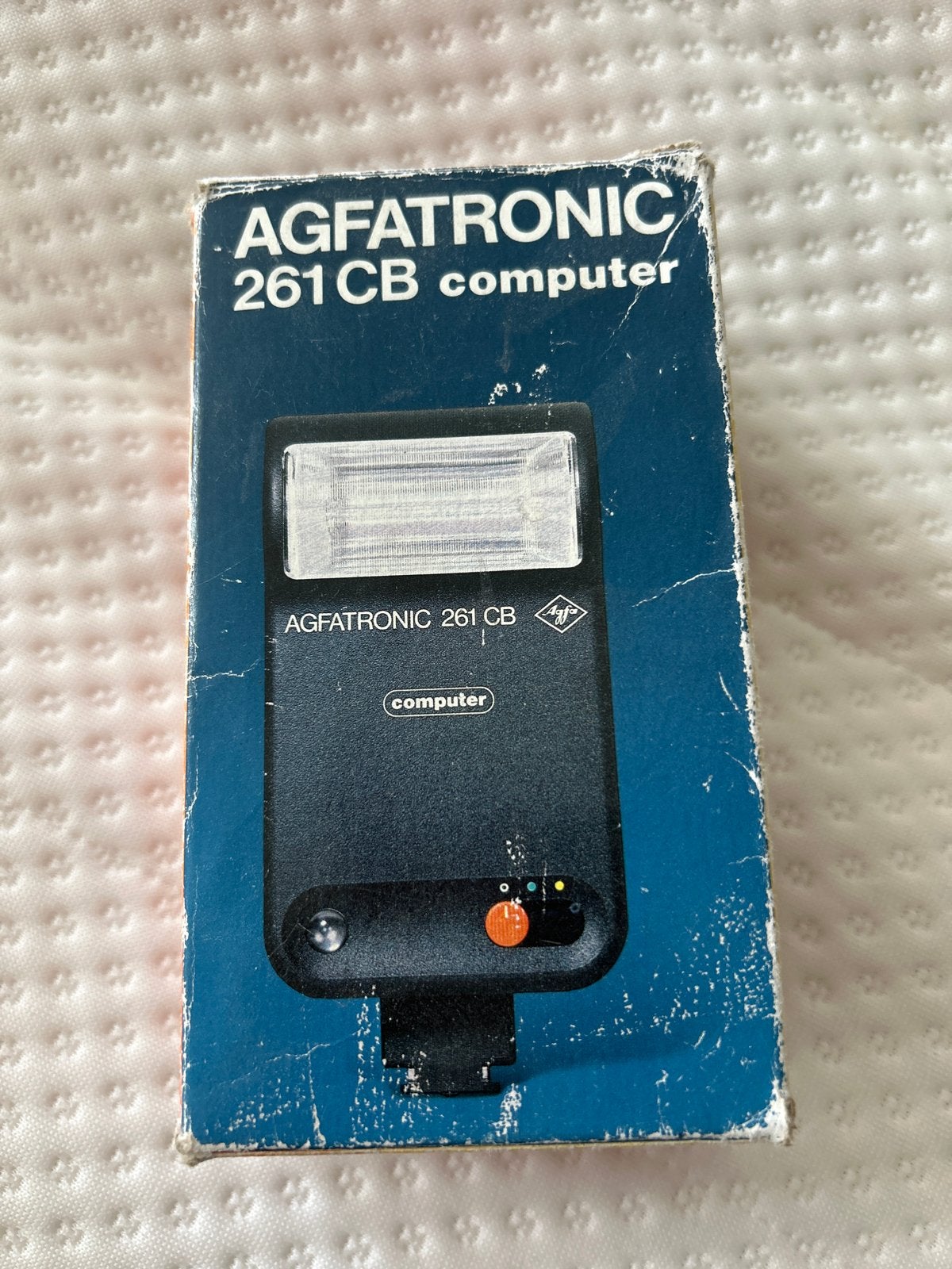 Agfatronic 261 CB Computer Flitser - Vintage Camera Accessoi, Gebruikt, Voor analoge fotografie, Externe flitser, Ophalen of Verzenden