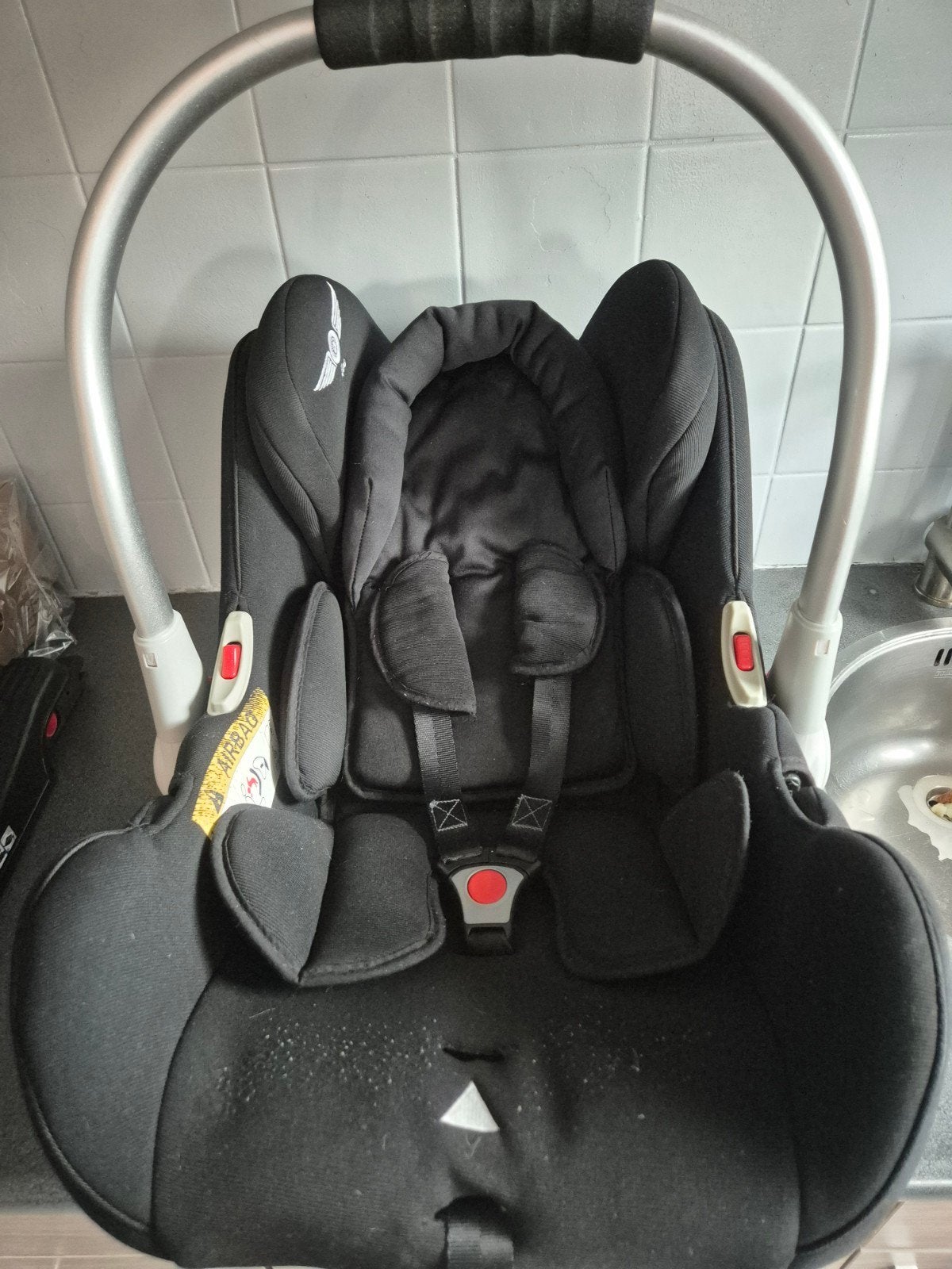 Slee autostoel met Isofix base en voetenzak, Ophalen, 0 t/m 13 kg, Overige merken, Isofix
