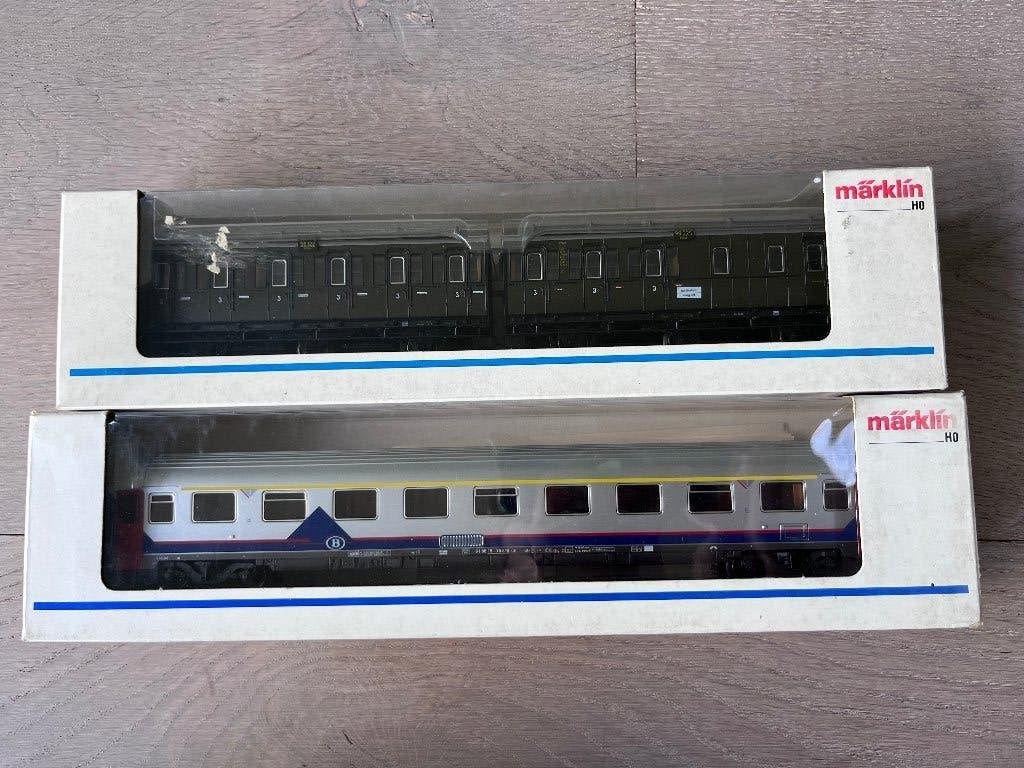 Marklin ho wagons nieuwstaat, Wisselstroom, Ophalen of Verzenden, Märklin, Nieuw