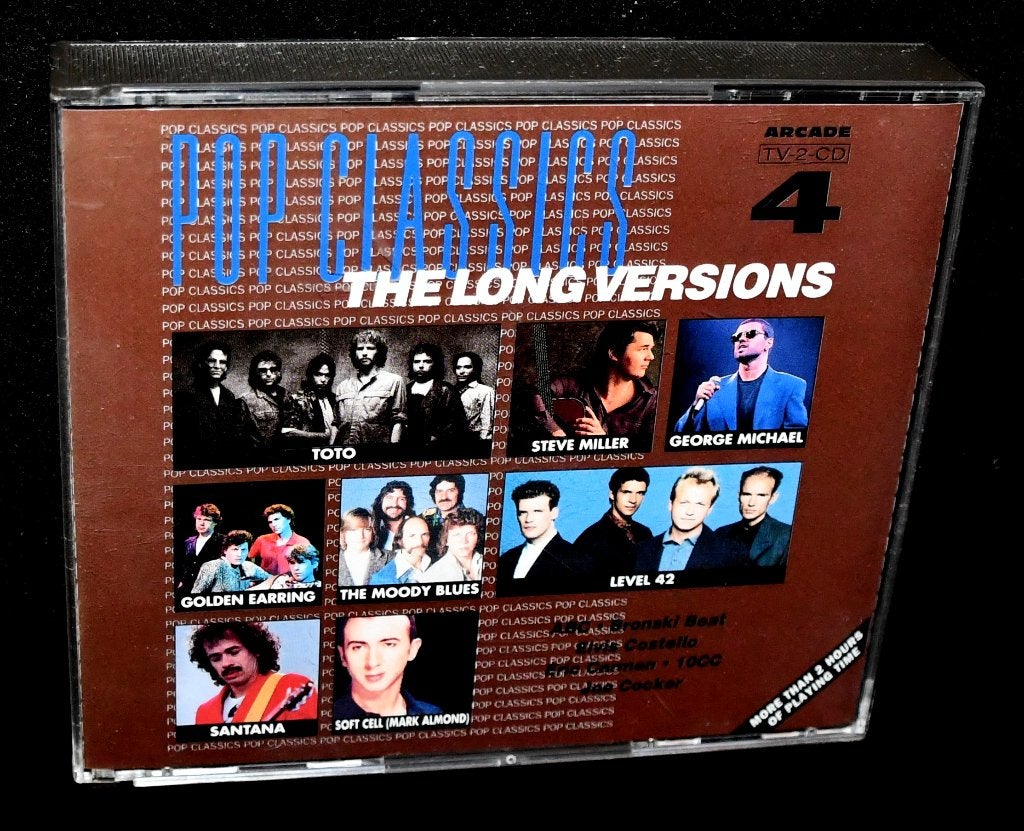 Pop Classics - The Long Versions - 4 (2 CD) (Arcade, 1992), Cd's en Dvd's, Ophalen of Verzenden, Zo goed als nieuw, Poprock