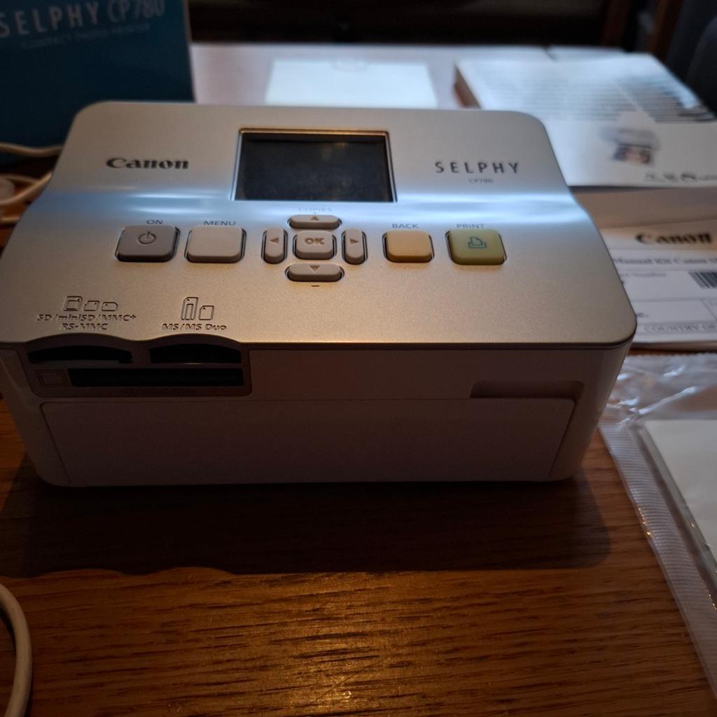 Canon Selphy CP780 Fotoprinter, Gebruikt, Fotoprinter, PictBridge, Canon
