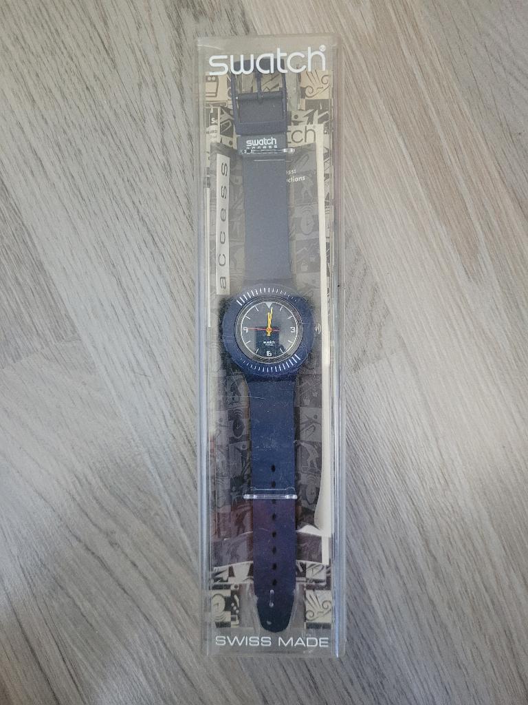 swatch access scuba 200 horloge, Sieraden, Tassen en Uiterlijk, Horloges | Heren, Kunststof, Polshorloge, Swatch, Nieuw
