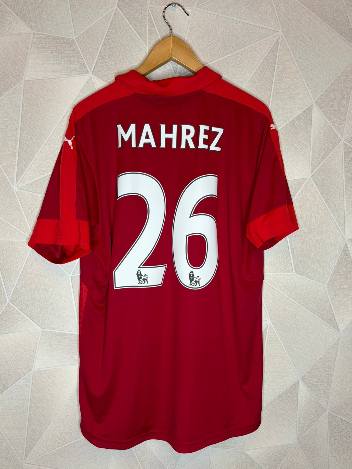 Leicester city uit 2016/2017 Mahrez, Shirt, ., Maat L, Ophalen of Verzenden