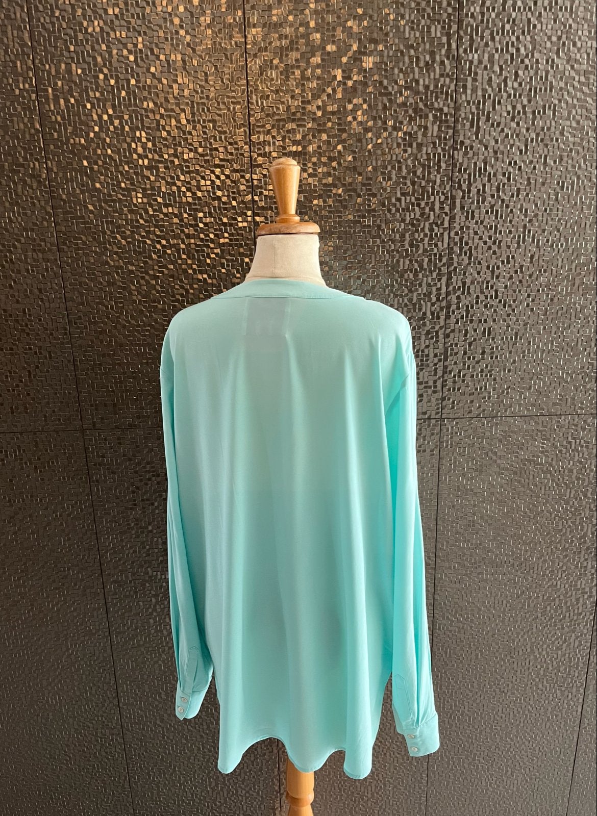 Herzen’s Angelegenheit zijde blouse maat 44, Ophalen of Verzenden, Zo goed als nieuw, Maat 42/44 (L), Blauw