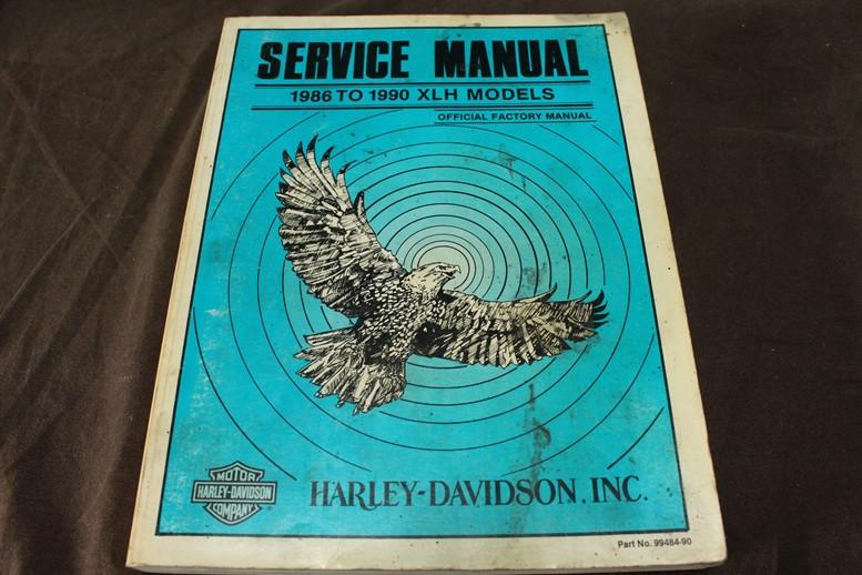 Harley Davidson XLH 883 1100 4 speed 1986 workshop manual, Ophalen of Verzenden, Harley-Davidson of Buell