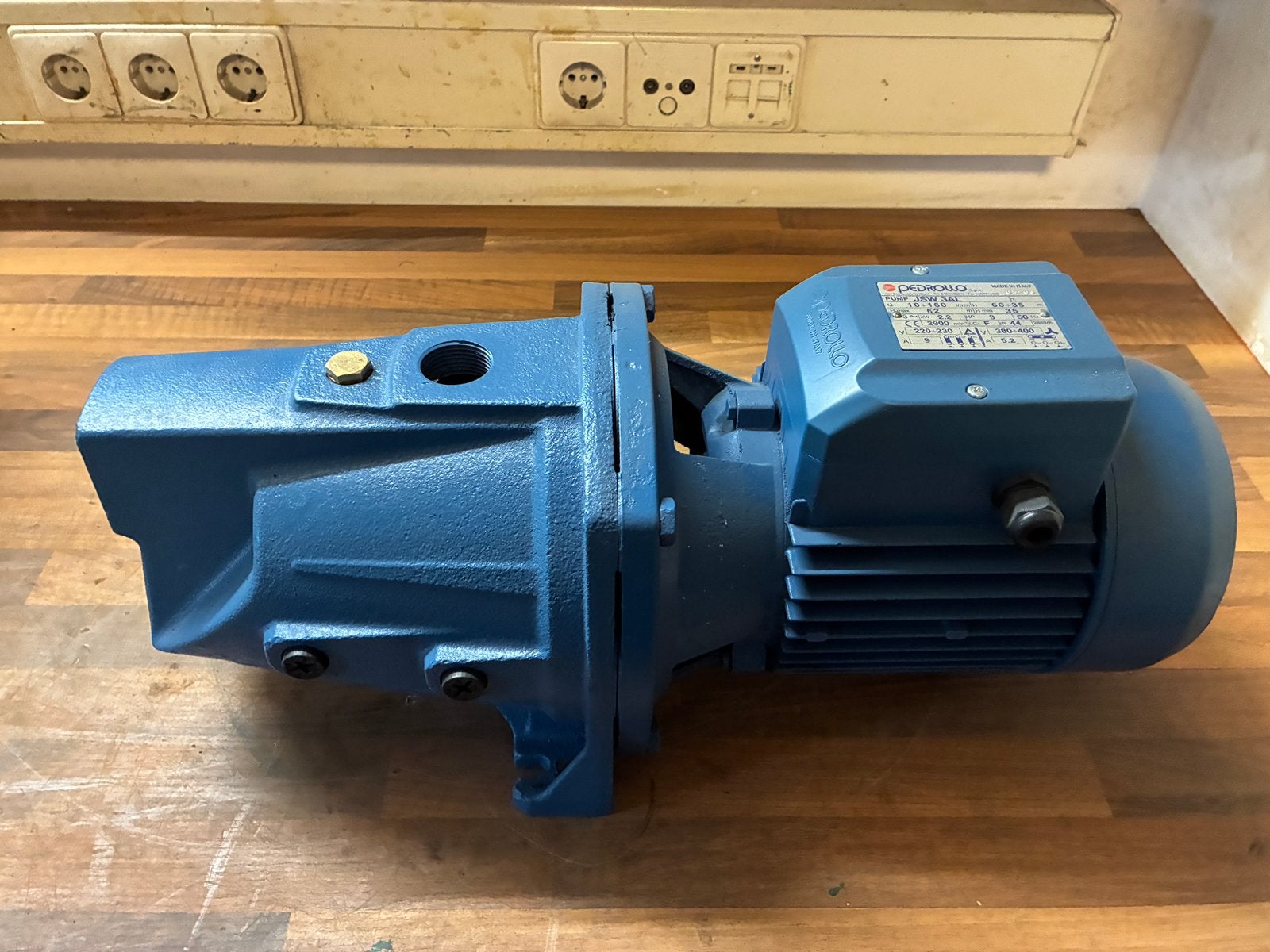 PEDROLLO pomp JSW 3AL 9,6 m3 Krachtstroom waterpomp, Ophalen, Zo goed als nieuw, Elektrisch, Beregeningspomp
