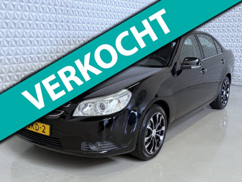 Chevrolet Epica 2.5i Executive Limited Edition / 147.000km (, Auto's, Chevrolet, Gebruikt, Zwart, 156 pk, 700 kg