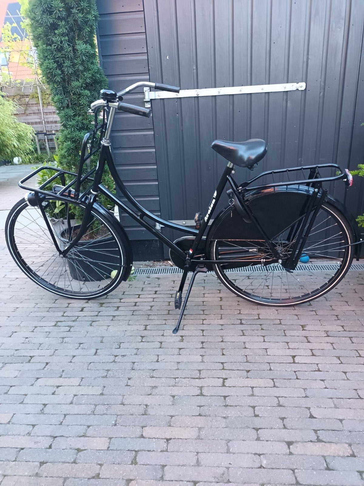 28 inch omafiets, 56 cm of meer, Ophalen, Gebruikt