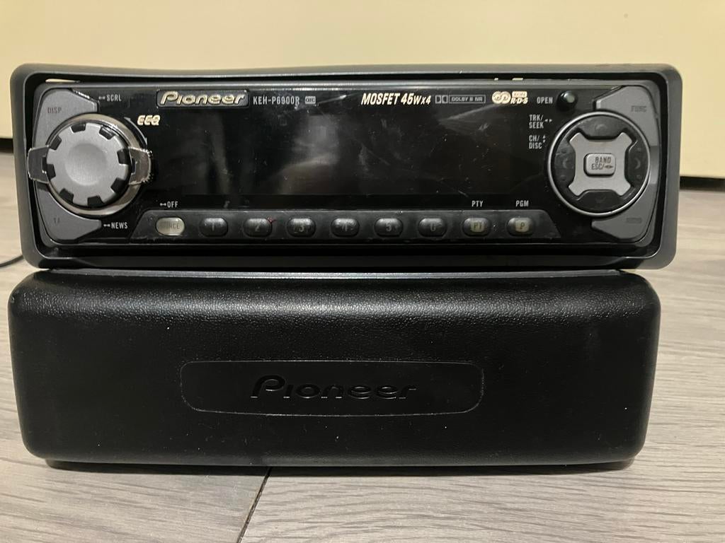 Pioneer KEH-P6900R High-End Klassieker (RDS/Cassette/EEQ), Ophalen of Verzenden, Gebruikt
