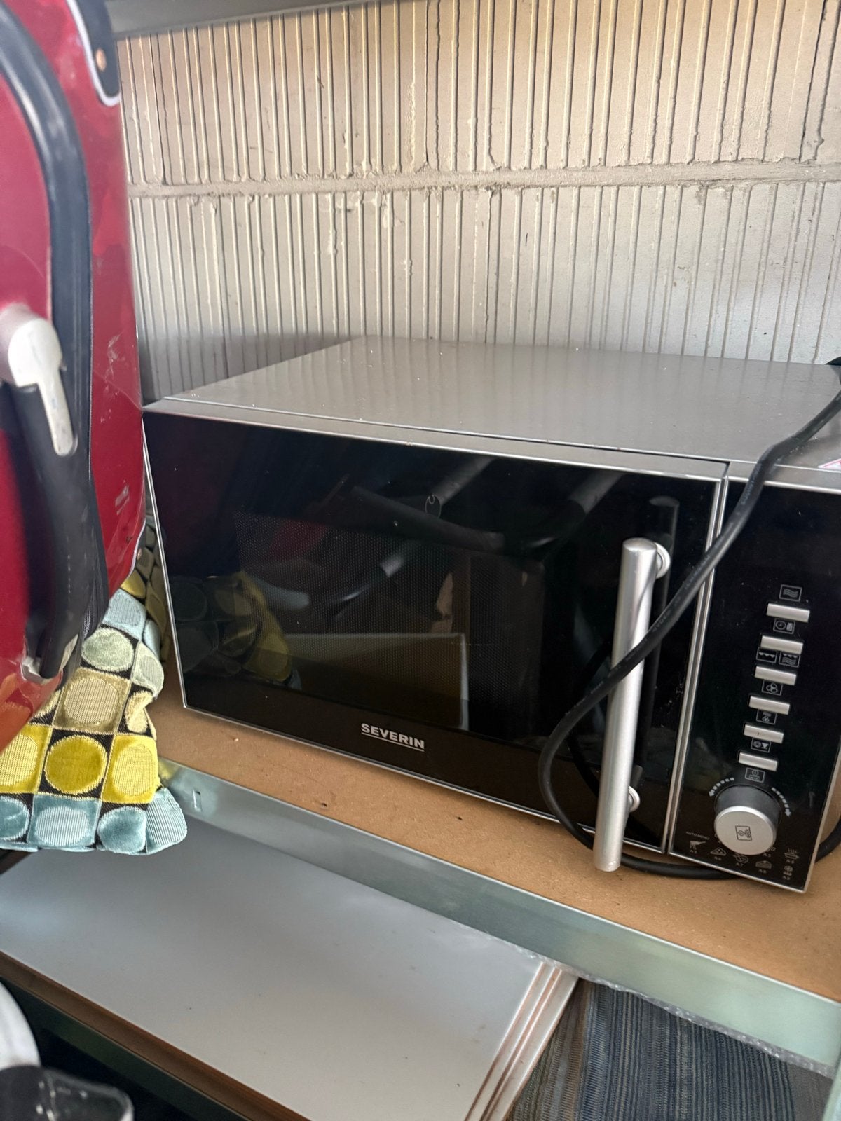 Severin Magnetron MW 7865 - Zo goed als nieuw, Ophalen, Grill, Vrijstaand, Magnetron