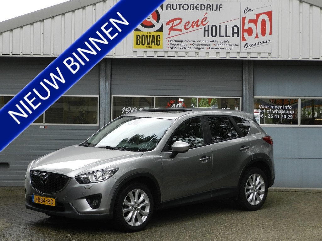Mazda CX-5 2.0 GT-M 4WD Automaat Navi PDC Bose Leer Schuif/k, Auto's, Mazda, Automaat, Euro 5, 15 km/l, Zwart