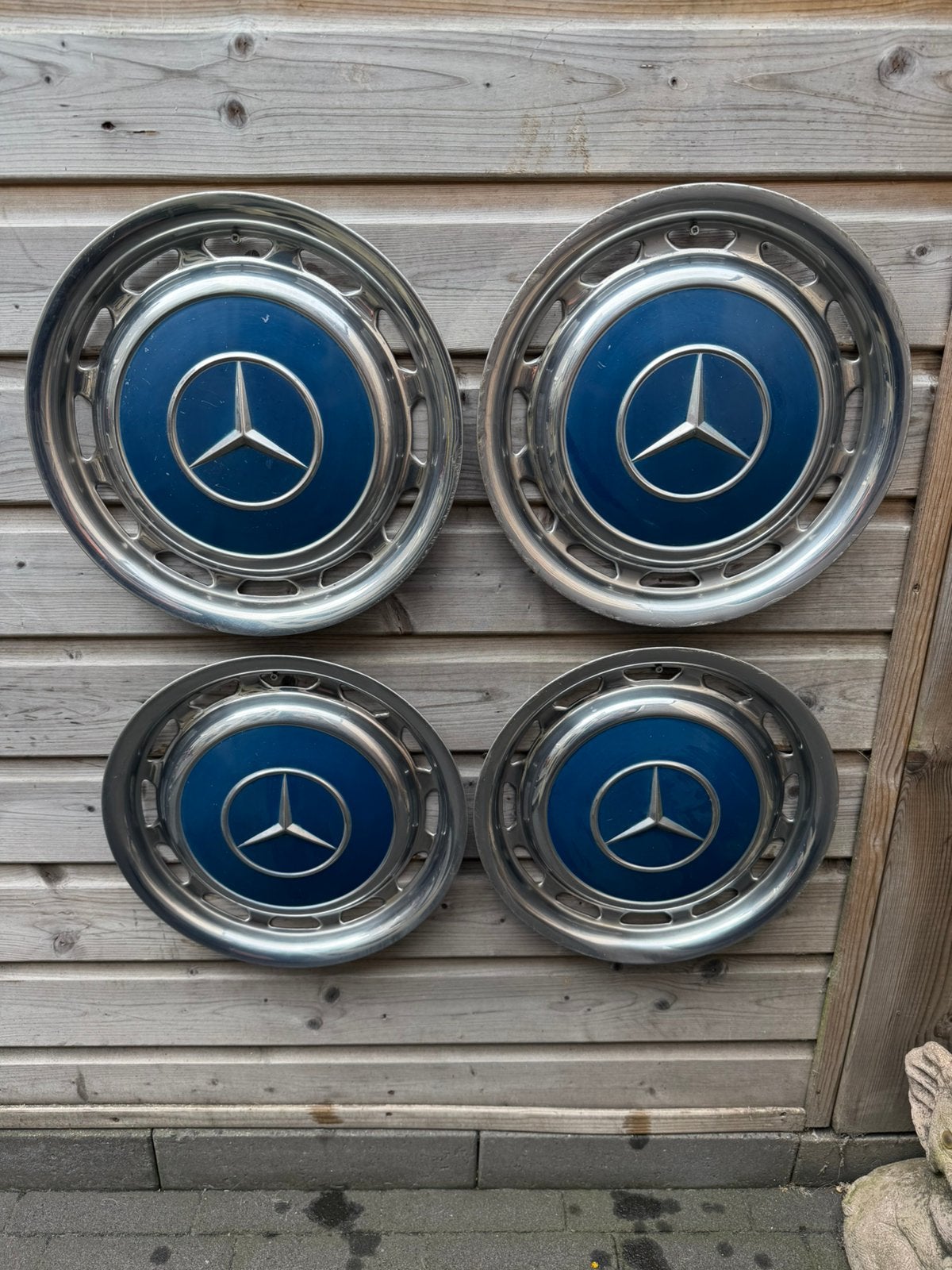 Mercedes wieldoppen, Ophalen of Verzenden, Gebruikt