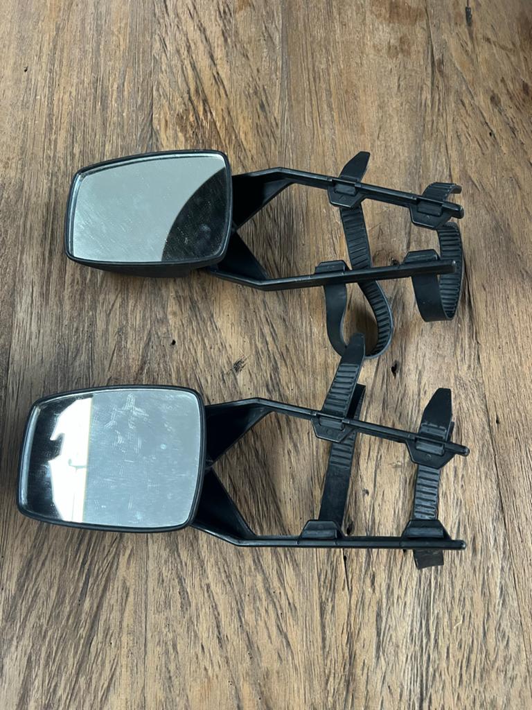 Universele caravan/aanhanger spiegels (set van 2), Ophalen, Gebruikt, Universele onderdelen