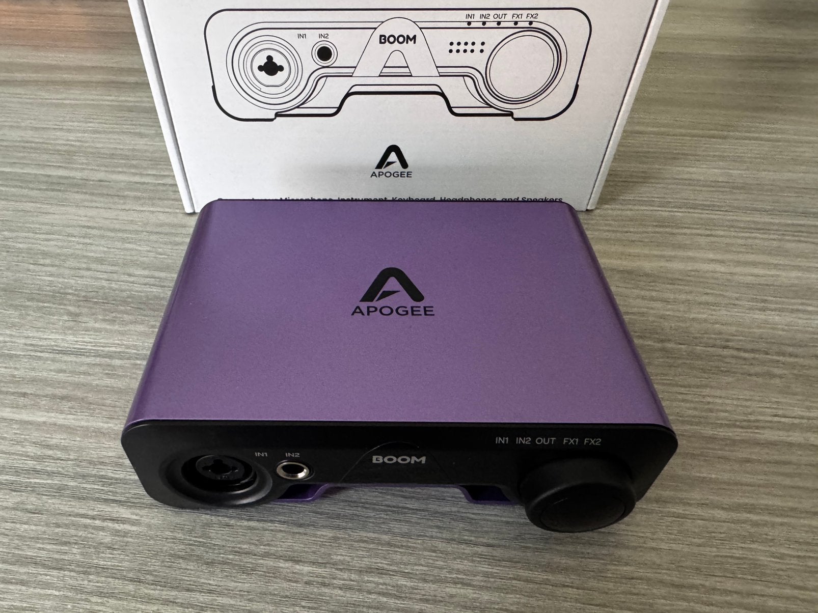 Apogee Boom audiointerface, Ophalen of Verzenden, Zo goed als nieuw, Stereo, Overige merken