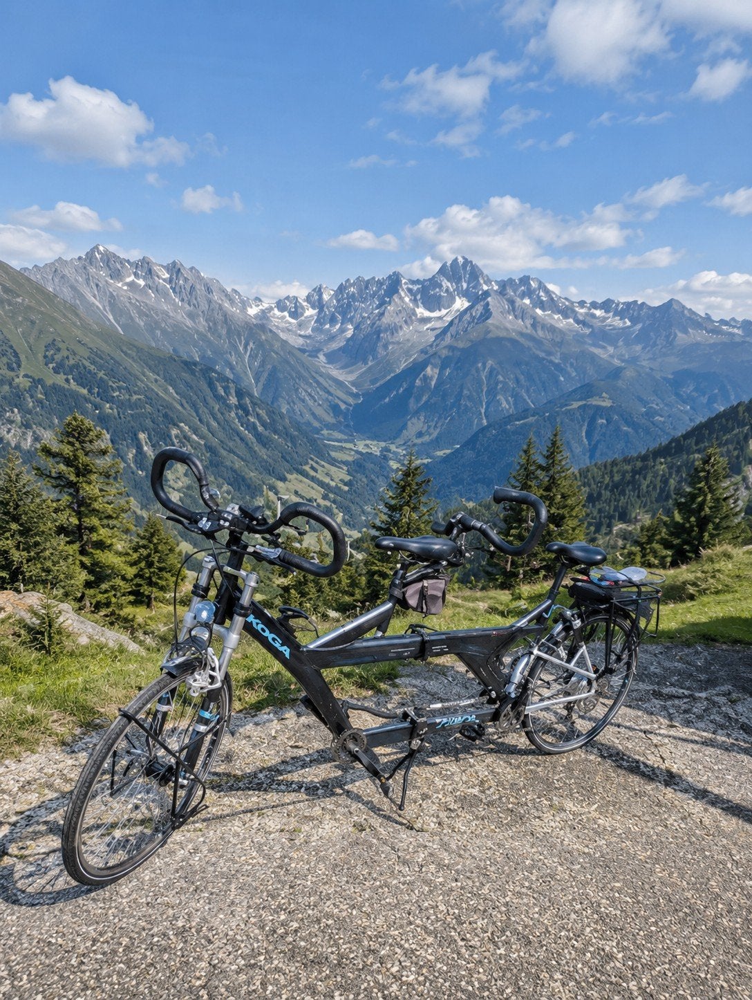 Koga Miyata TwinTraveller, Gebruikt, Opvouwbaar, Velgrem, Koga myata