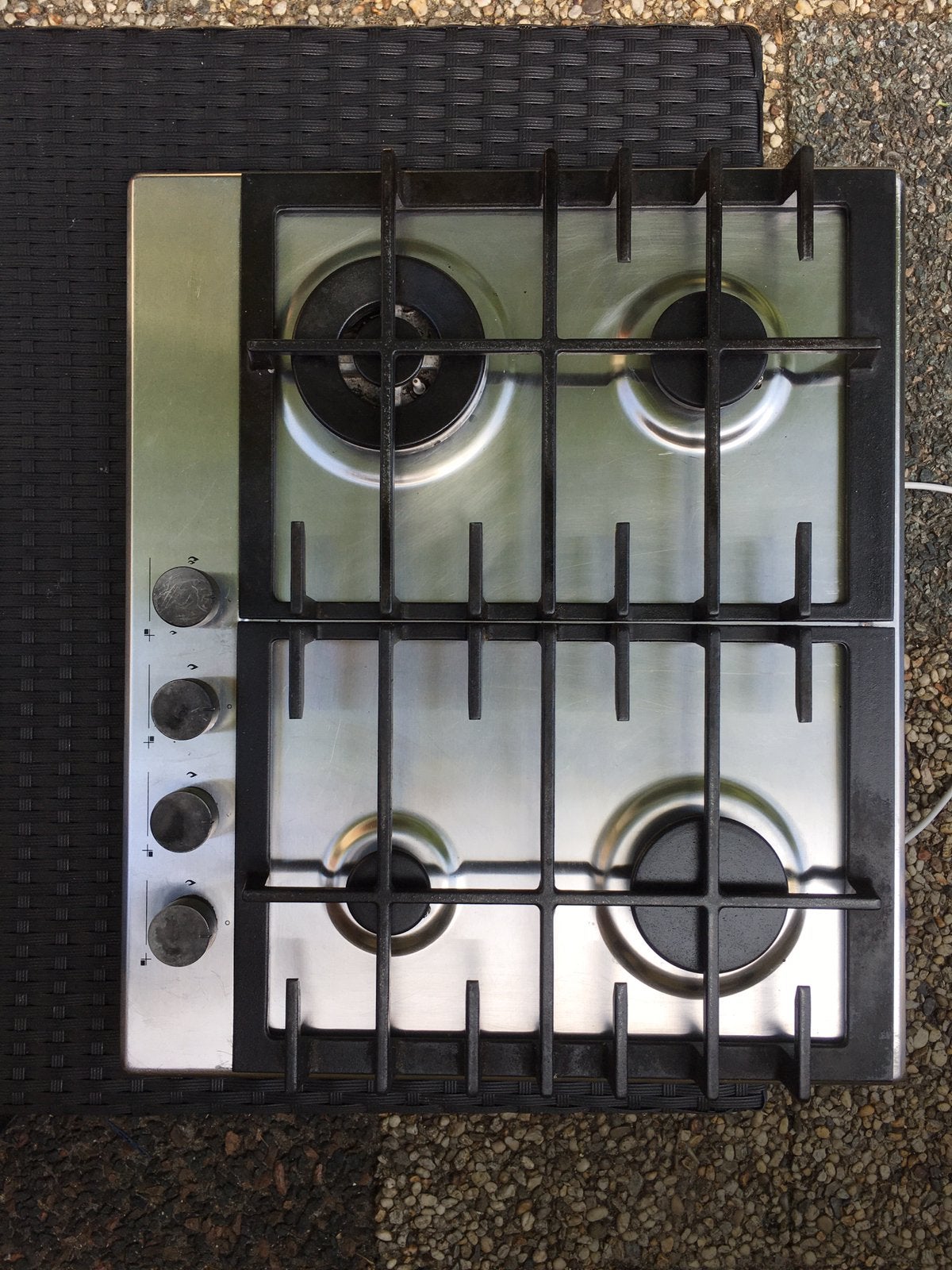 HOOVER kookplaat, Ophalen, Gebruikt, 4 kookzones, Inbouw