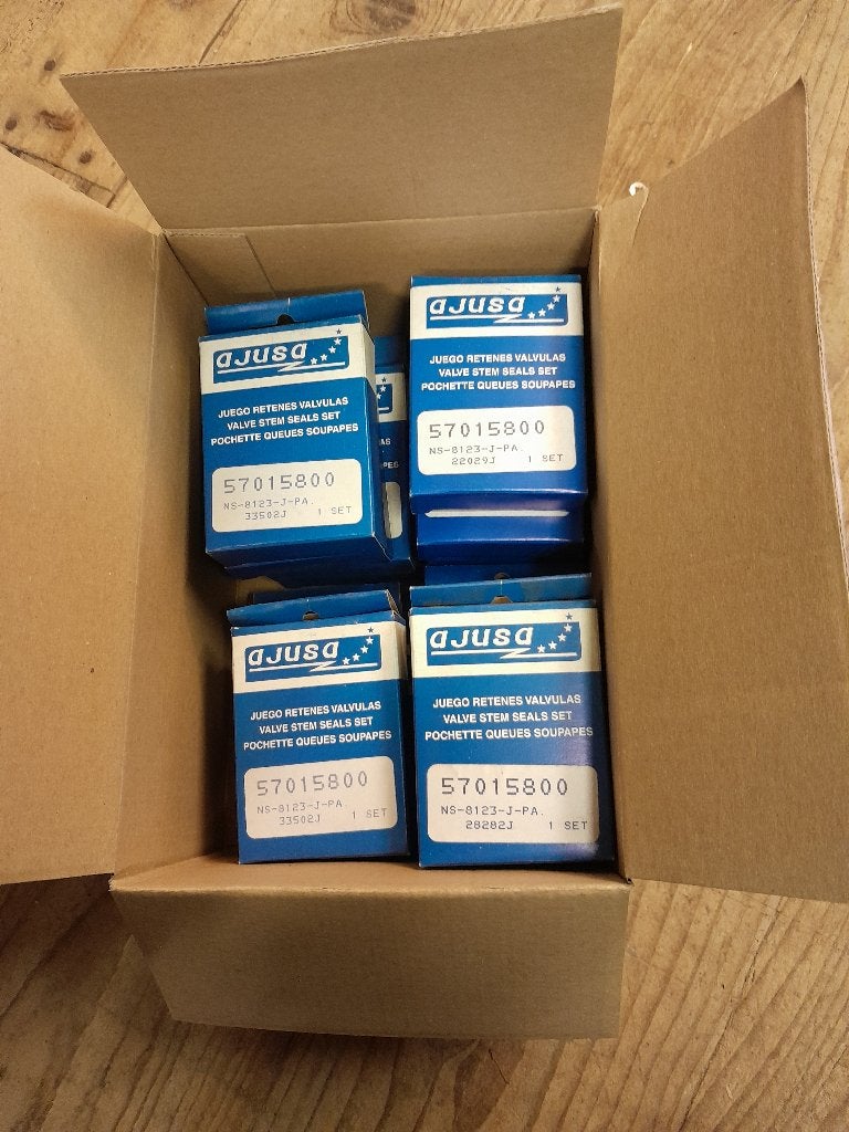Partij 15x klepsteel pakkingset NISSAN BLUEBIRD CHERRY MICRA, Ophalen of Verzenden