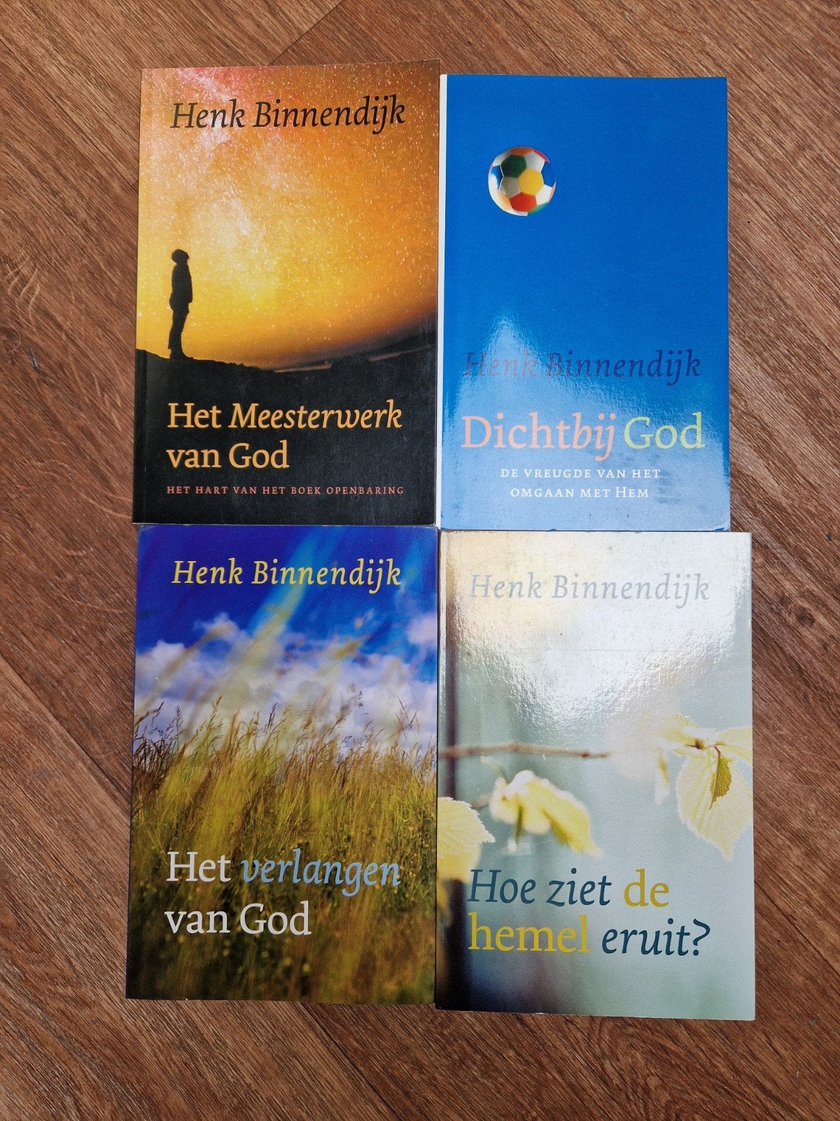 Set Henk Binnendijk 4 boeken, Boeken, Ophalen of Verzenden, Zo goed als nieuw, Henk Binnendijk, Christendom | Protestants