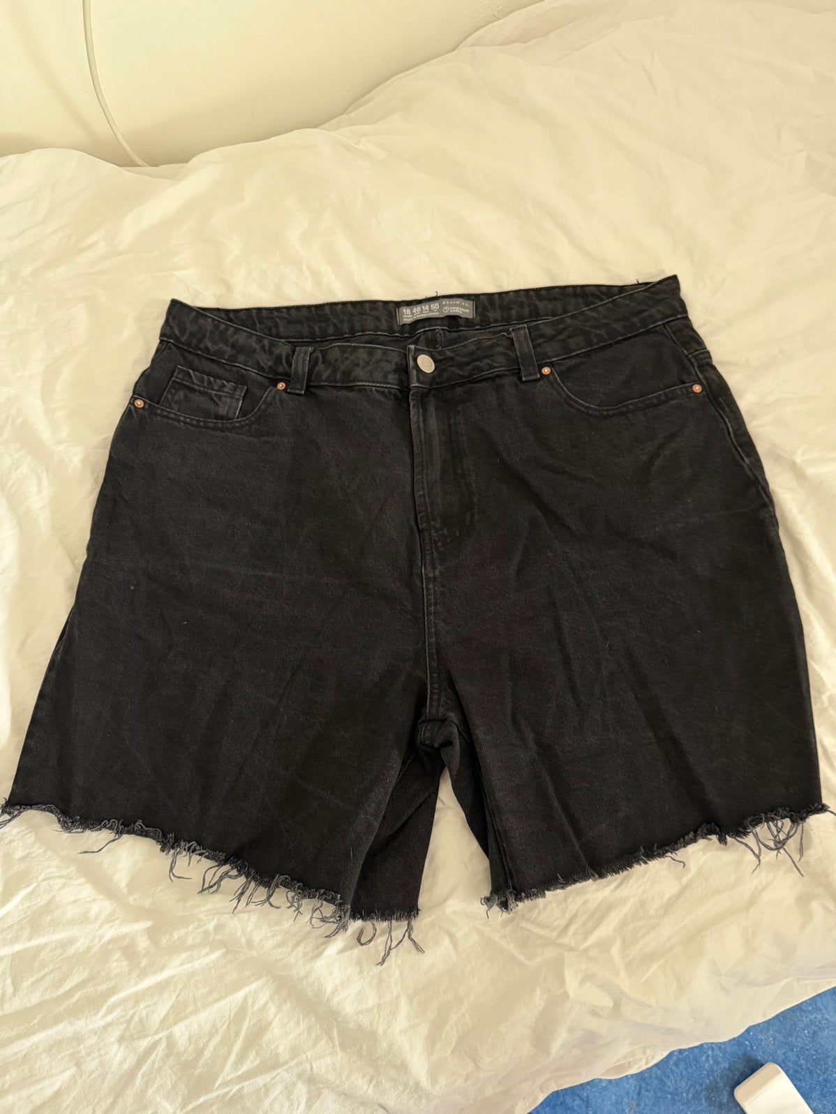 Korte spijkerbroek zgan, Kleding | Dames, Ophalen of Verzenden, Zo goed als nieuw, Zwart, Overige jeansmaten