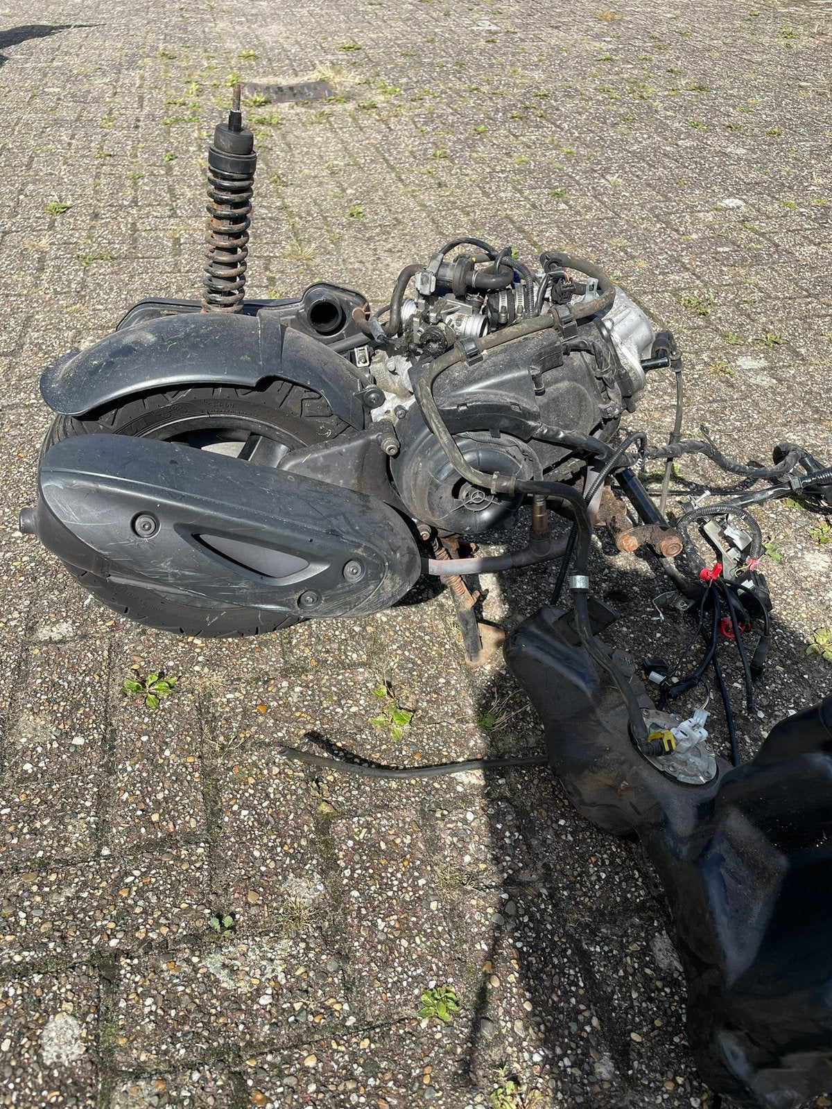 Zip 2000 euro 4 iget injectie motorblok compleet met nummers, Ophalen of Verzenden