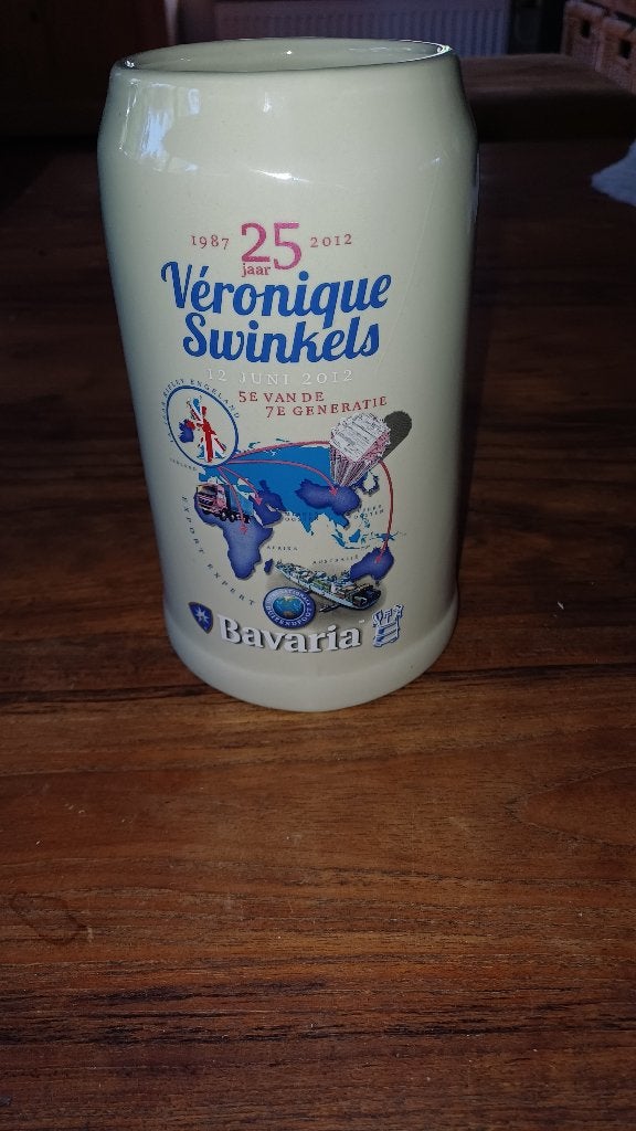 Bavaria bierpul ter ere van Tijn Swinkels, Verzamelen, Ophalen of Verzenden, Zo goed als nieuw, Pul(len), Bavaria