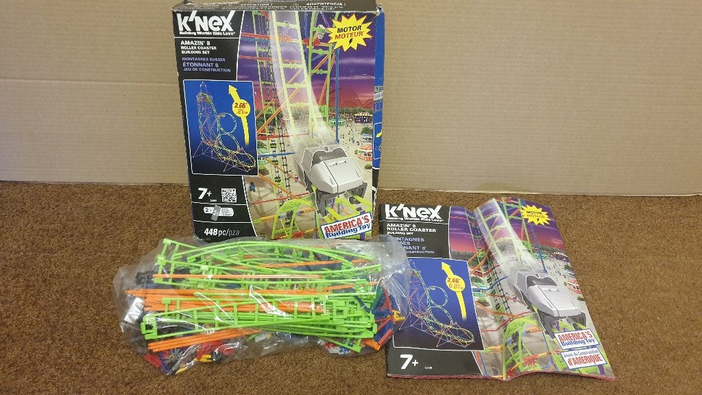 K'nex roller coaster, Kinderen en Baby's, Ophalen of Verzenden, Zo goed als nieuw, K'nex