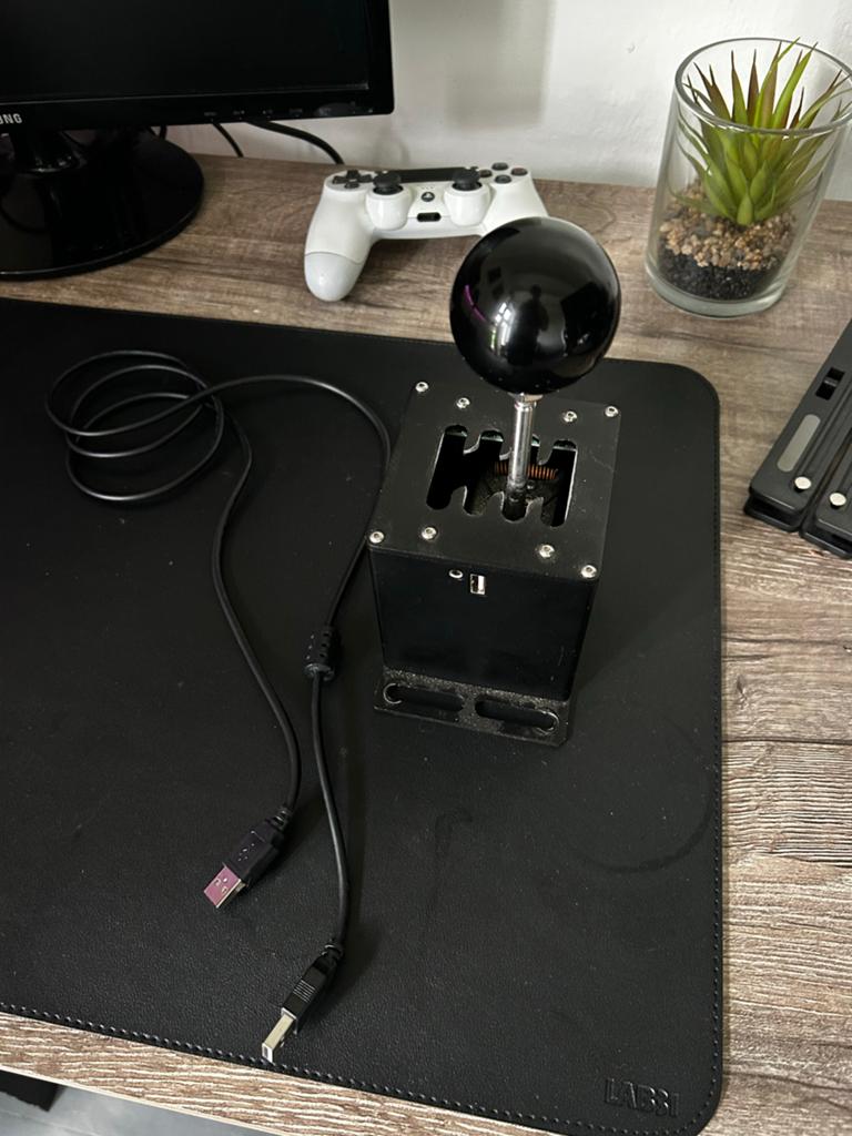 Sim racing H-Shifter - USB - 8 versnellingen, Spelcomputers en Games, Spelcomputers | Overige Accessoires, Gebruikt, Shifter, Overige merken