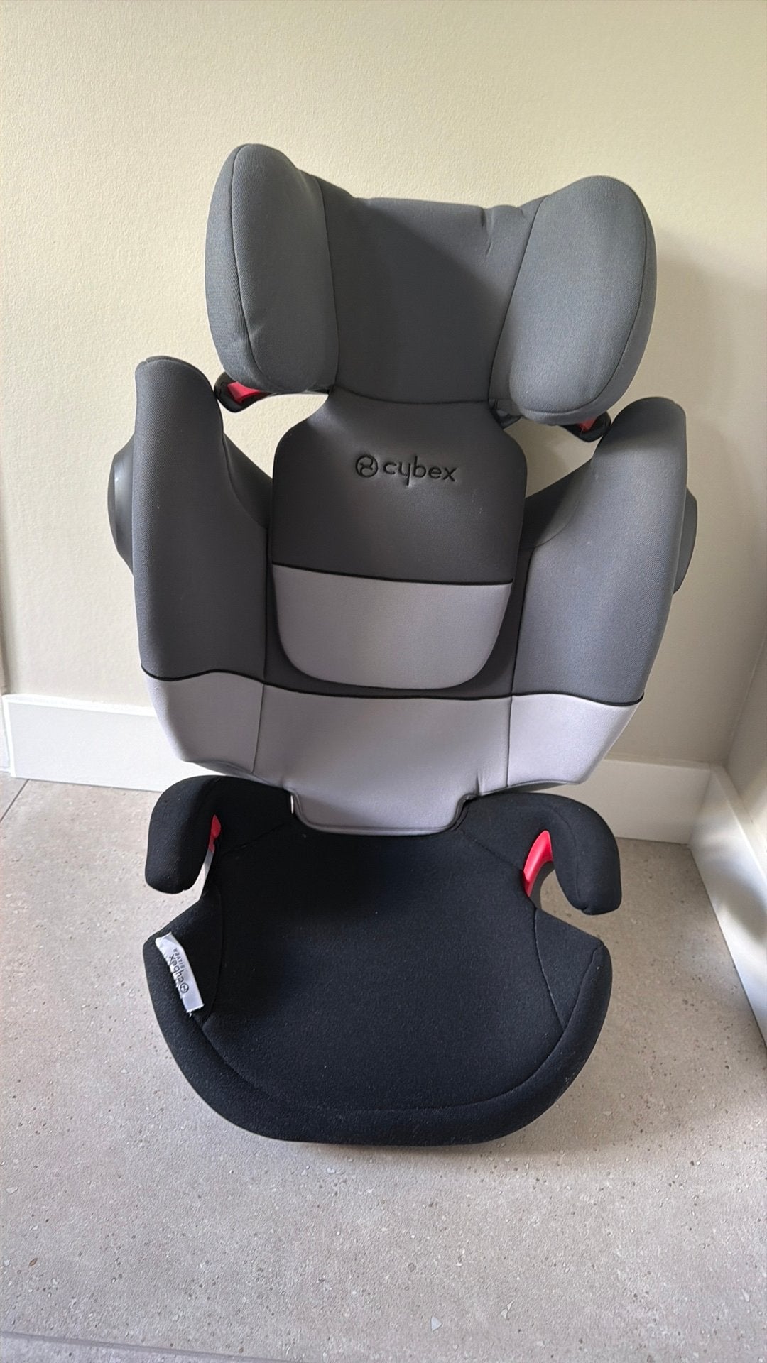 Cybex solution m fix autostoel 15. - 36 kg zgan isofix, Verstelbare rugleuning, 15 t/m 36 kg, Zo goed als nieuw, Isofix
