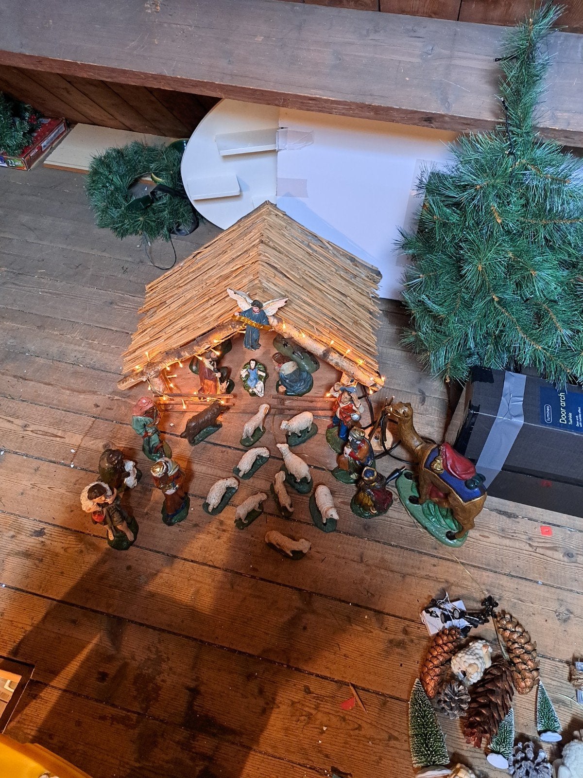 kerststal, Diversen, Ophalen, Zo goed als nieuw